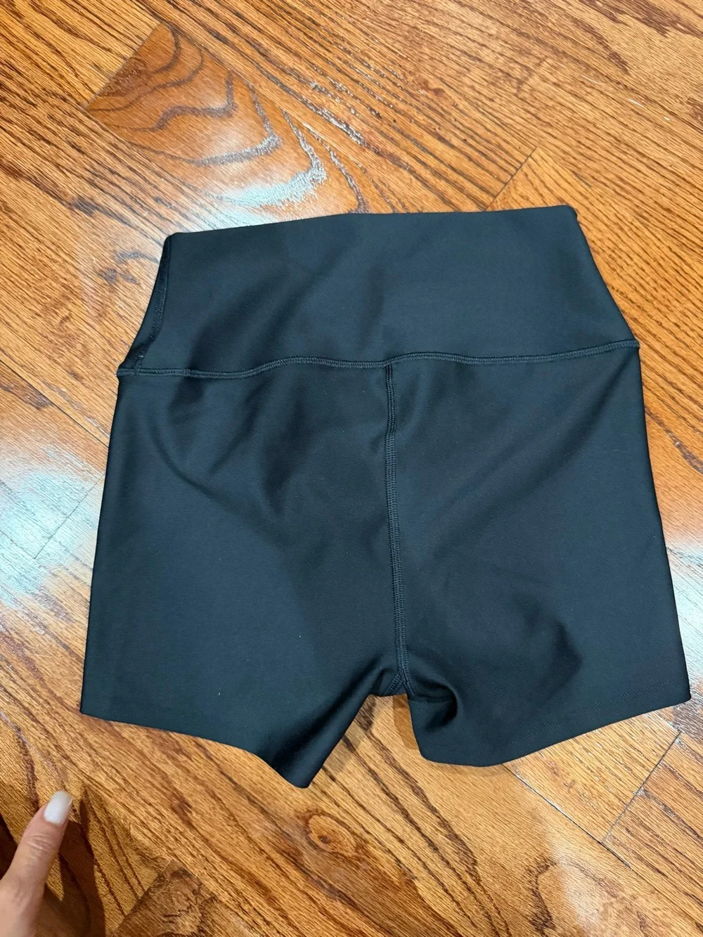 ALO Yoga Black High-Rise Bike Shorts